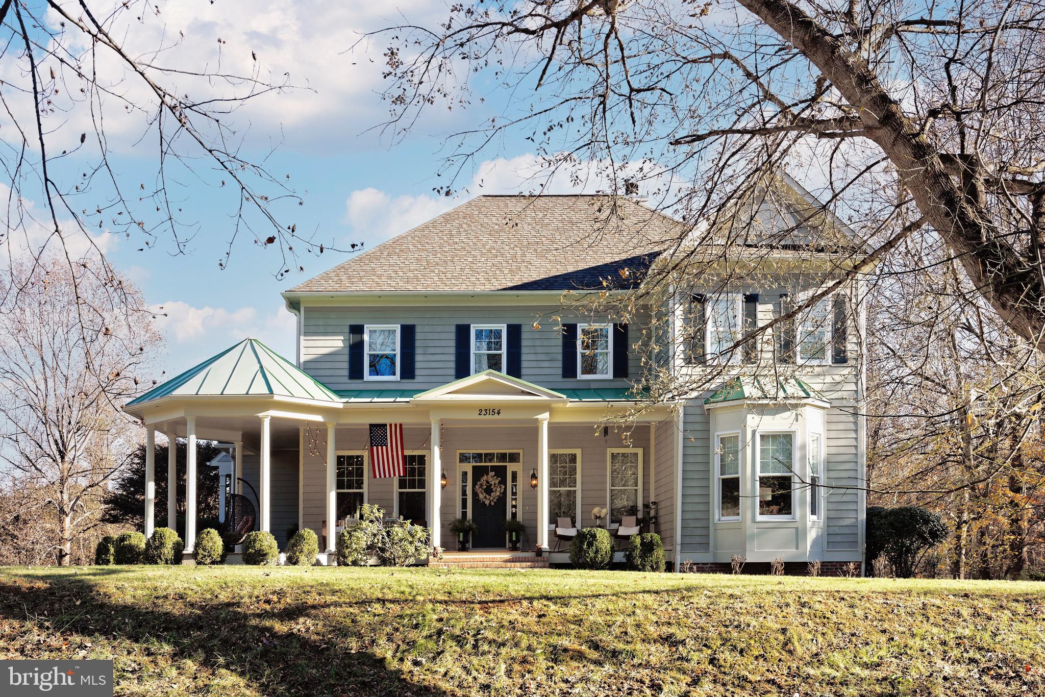 23154 Dover Road Middleburg, VA 20117 - Photo 2 of 66 Welcoming covered front and side porches!