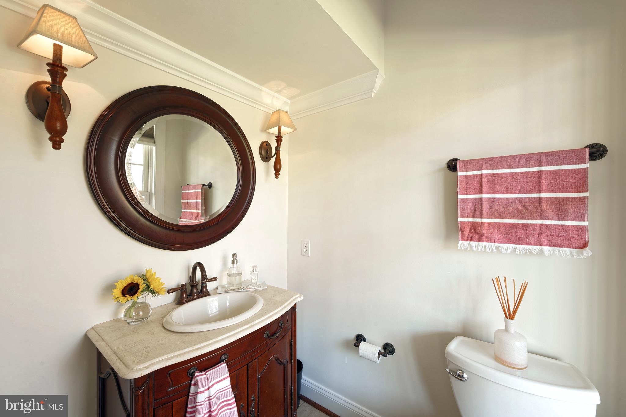 23154 Dover Road Middleburg, VA 20117 - Photo 15 of 66 Powder Room by the front entrance