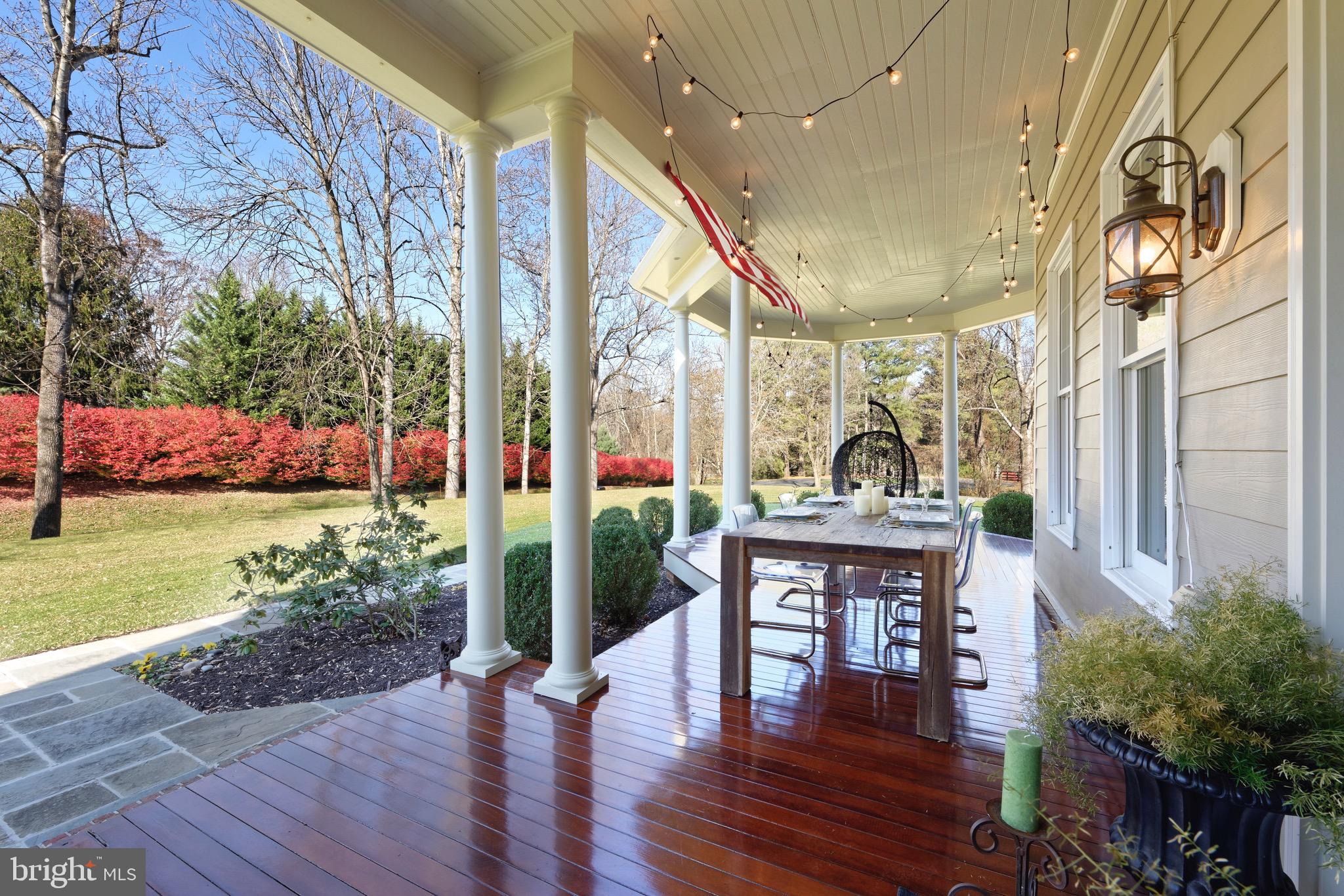 23154 Dover Road Middleburg, VA 20117 - Photo 4 of 66 View from the front door of spacious porch