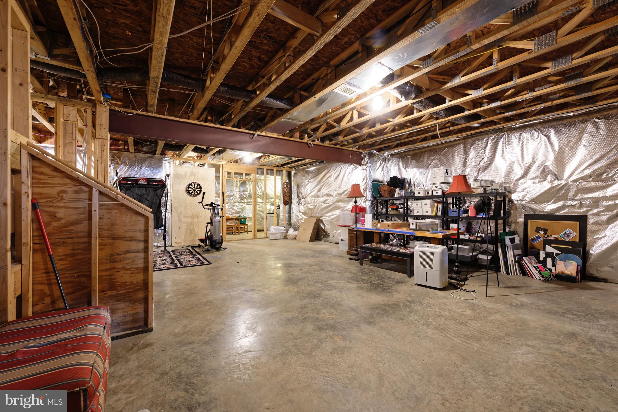 23154 Dover Road Middleburg, VA 20117 - Photo 37 of 66 Lower level has space for more rooms