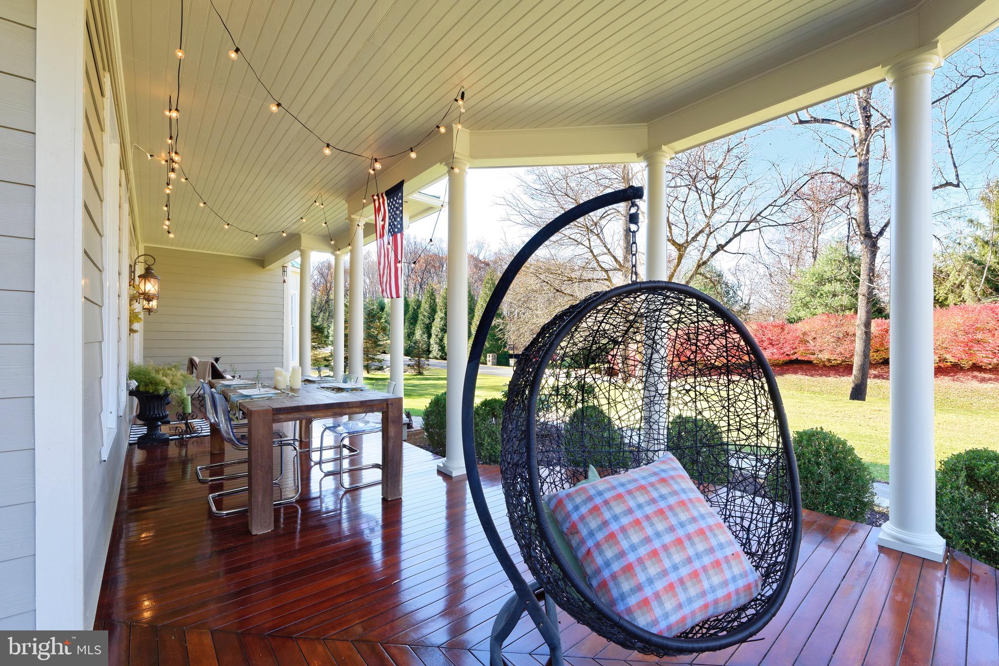 23154 Dover Road Middleburg, VA 20117 - Photo 6 of 66 Covered porch with plenty of room for furniture