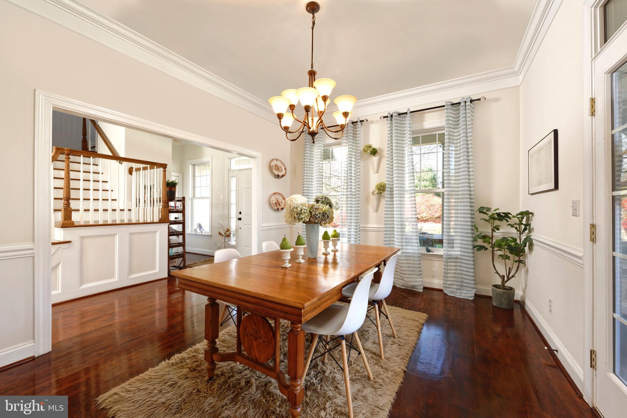 23154 Dover Road Middleburg, VA 20117 - Photo 7 of 66 Formal dining room off the foyer