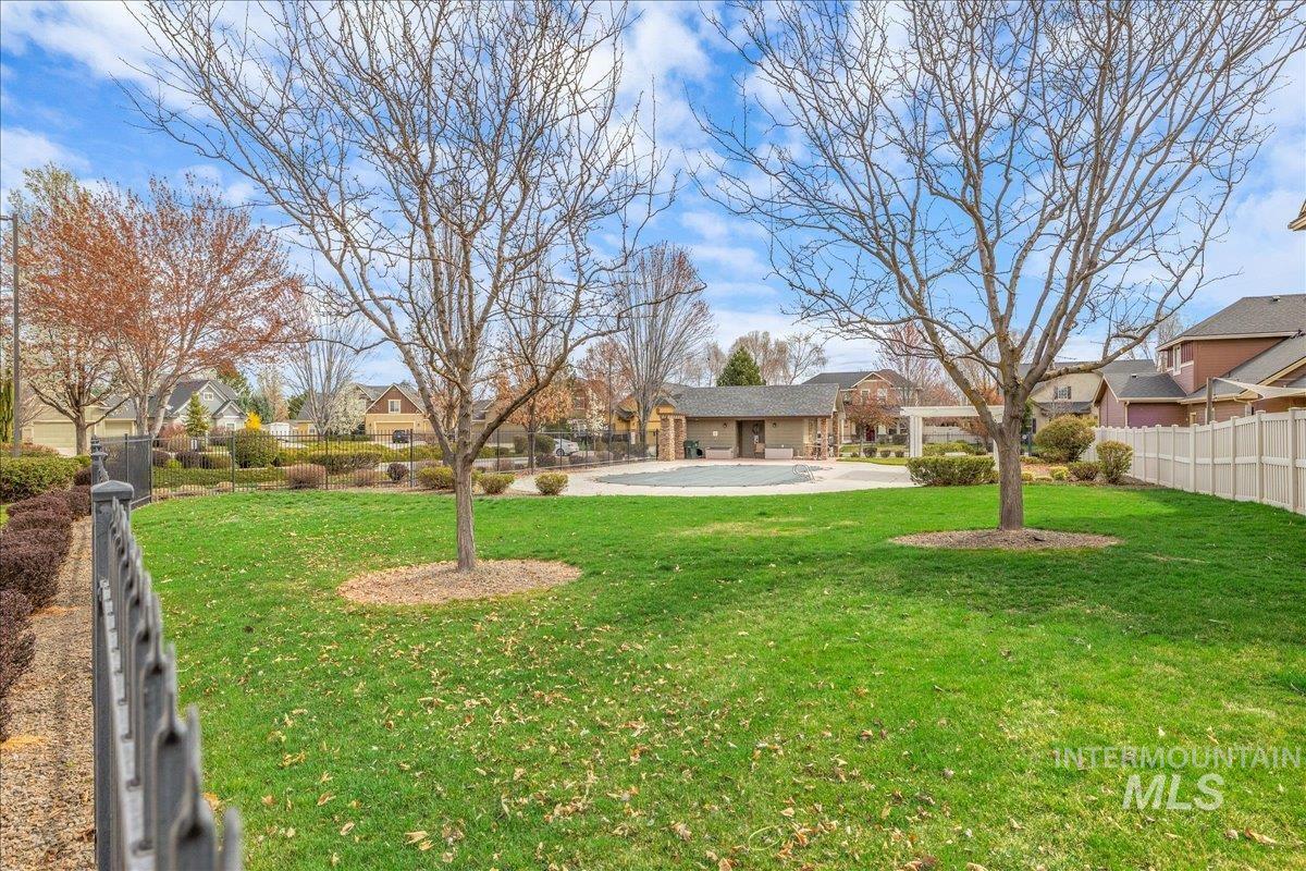 3038 North Christian Way Meridian, ID 83646 - Photo 44 of 48 View of yard featuring a residential view and a patio
