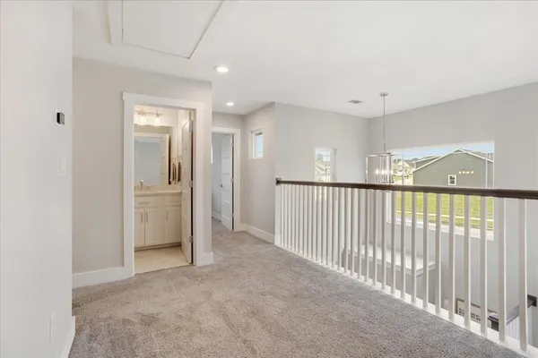 a view of a hallway