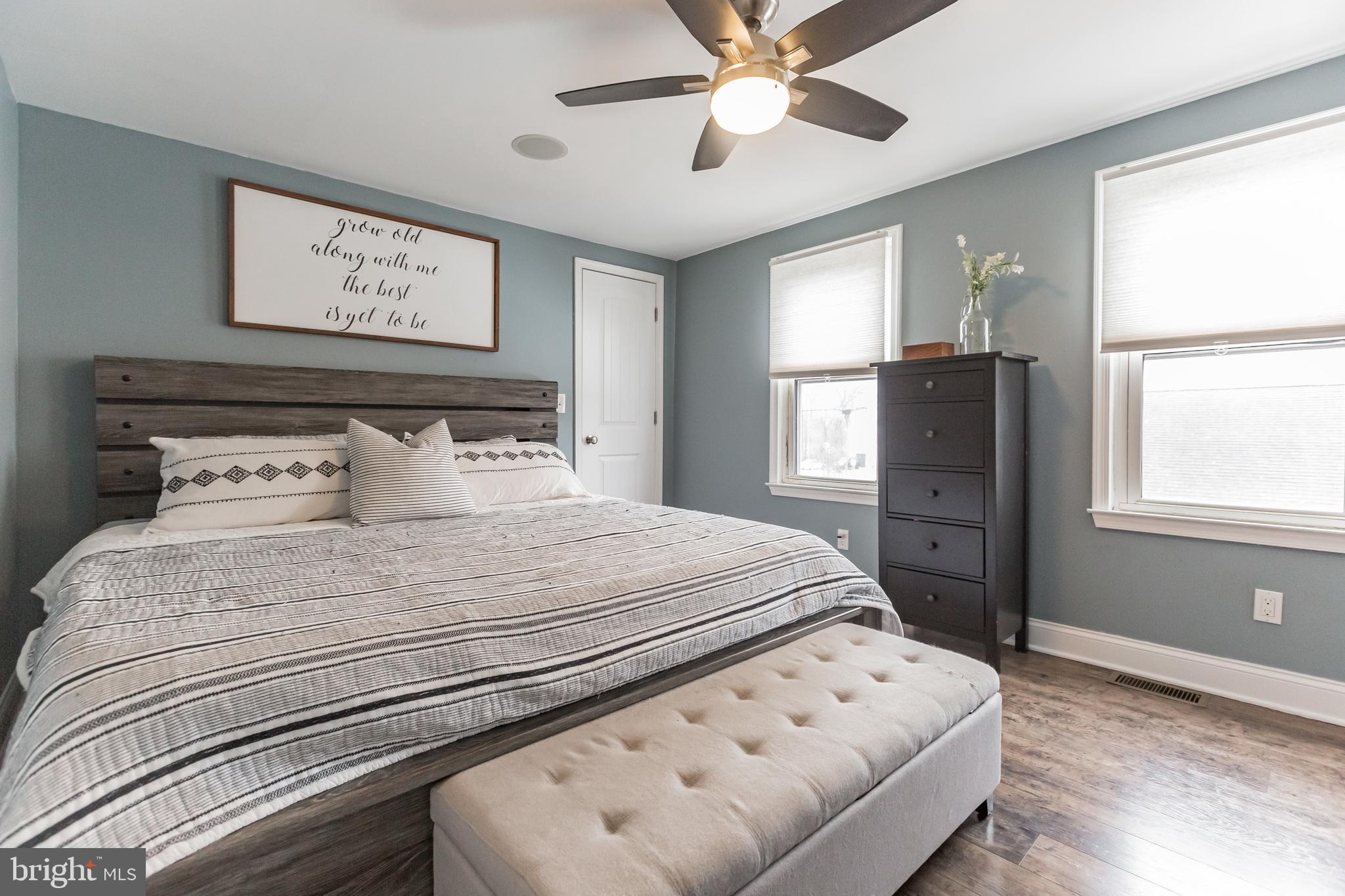 227 Tomlin Road Gibbstown, NJ 08027 - Photo 22 of 36 a bedroom with a bed and a window