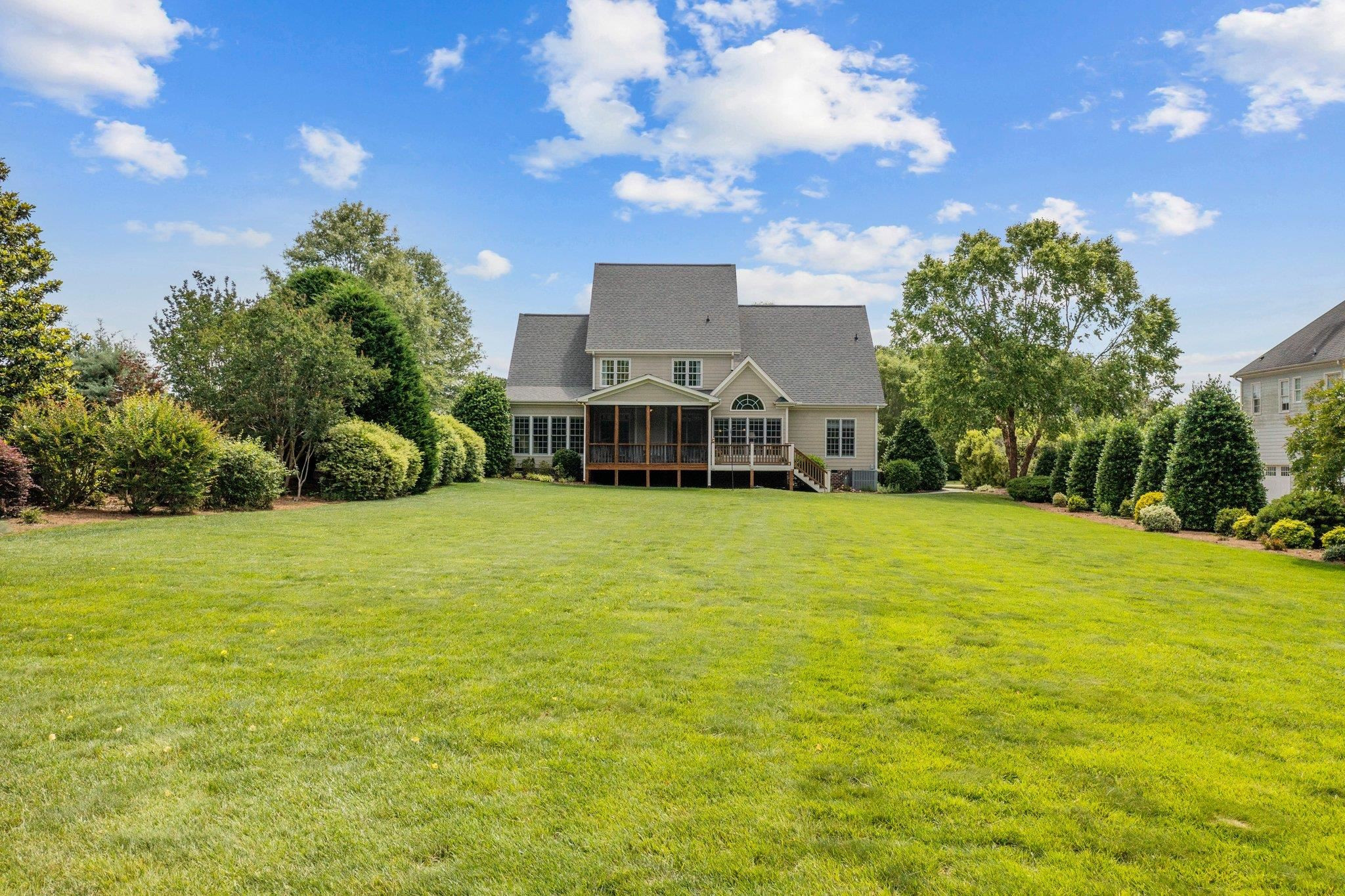 5805 Clovis Ridge Drive Wake Forest, NC 27587 - Photo 42 of 64 a view of a house with a big yard