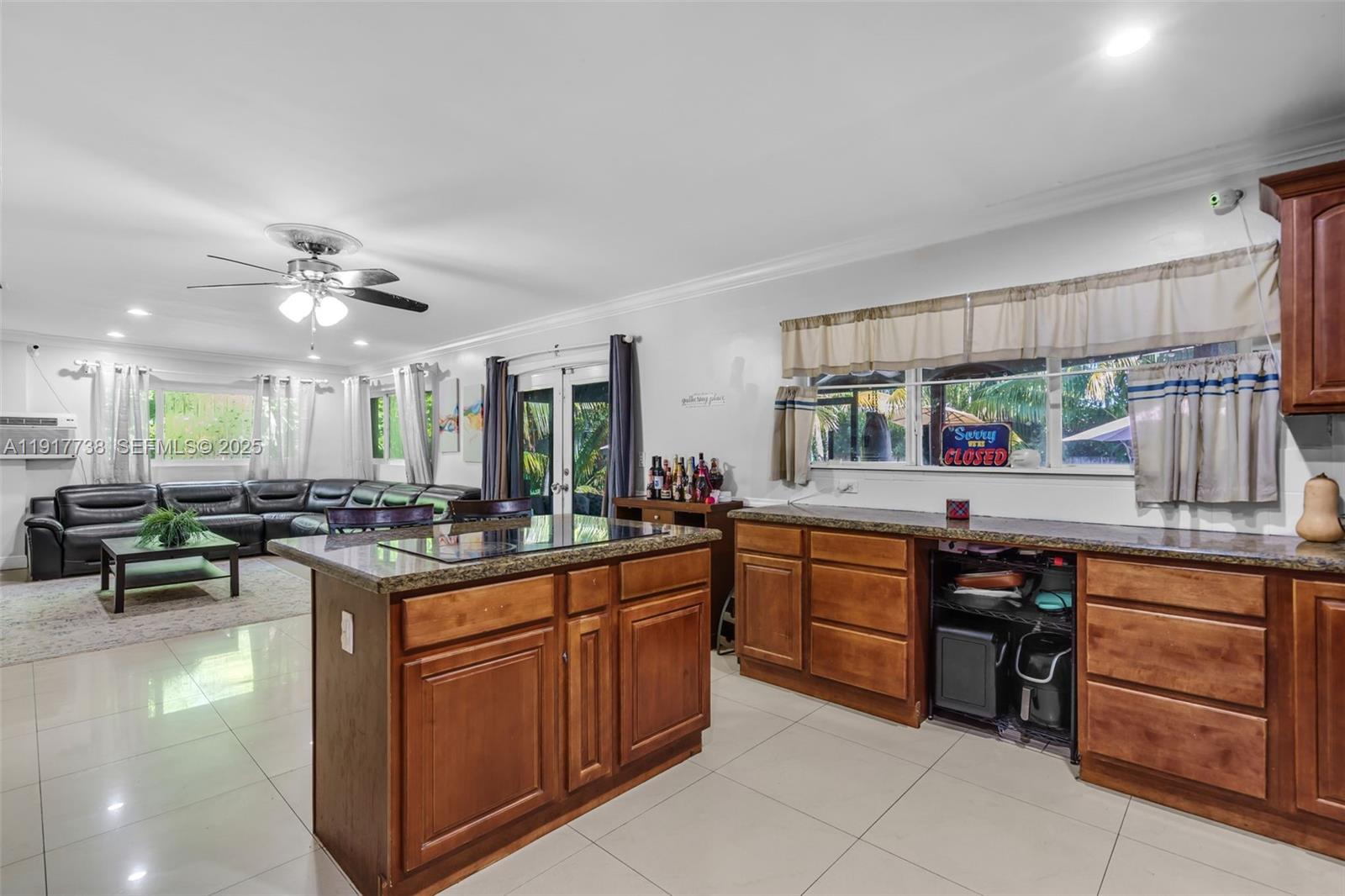 3135 Southwest 80th Avenue Miami, FL 33155 - Photo 15 of 65 a kitchen with lots of counter top space