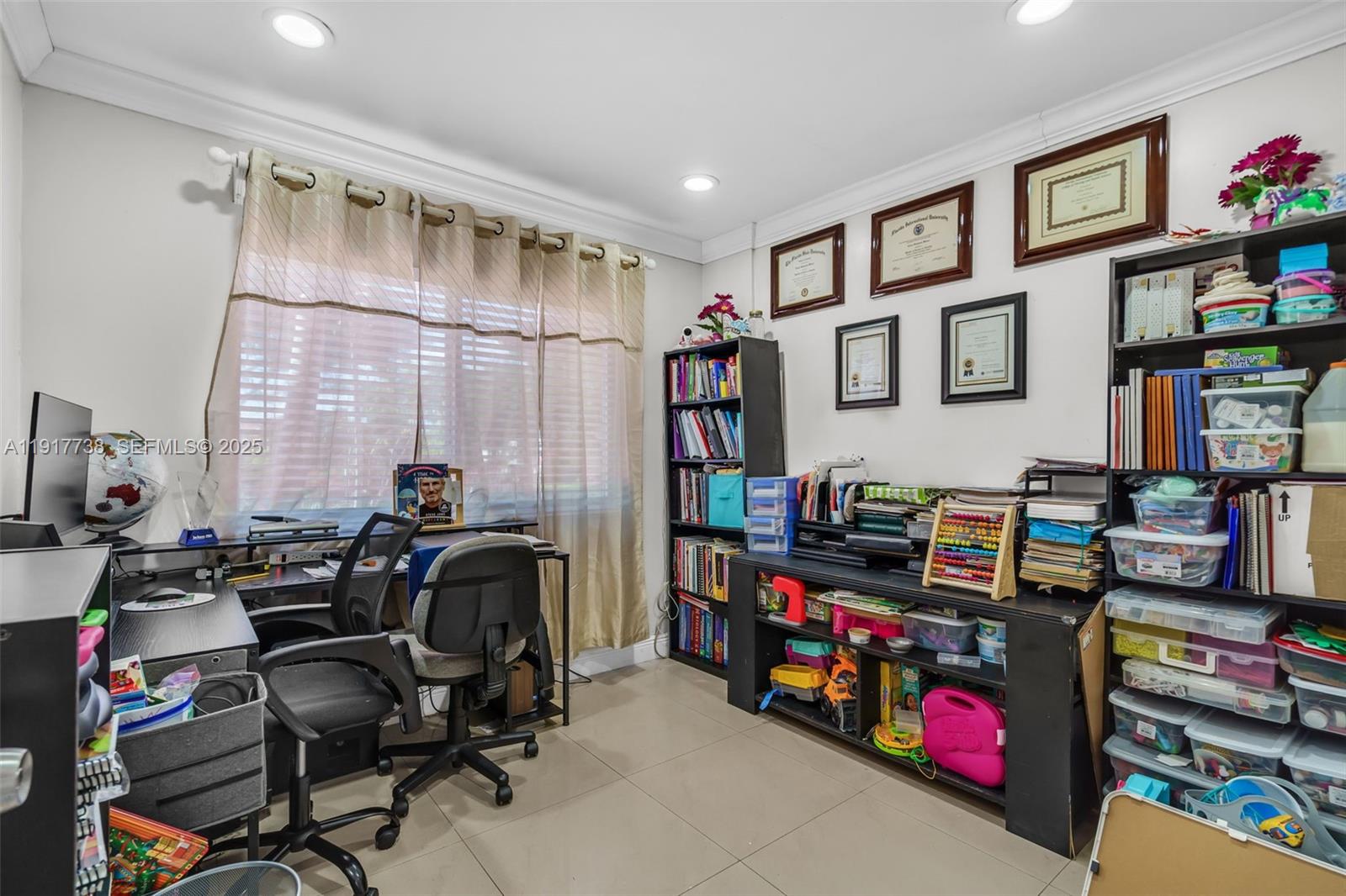 3135 Southwest 80th Avenue Miami, FL 33155 - Photo 20 of 65 a view of a workspace with furniture