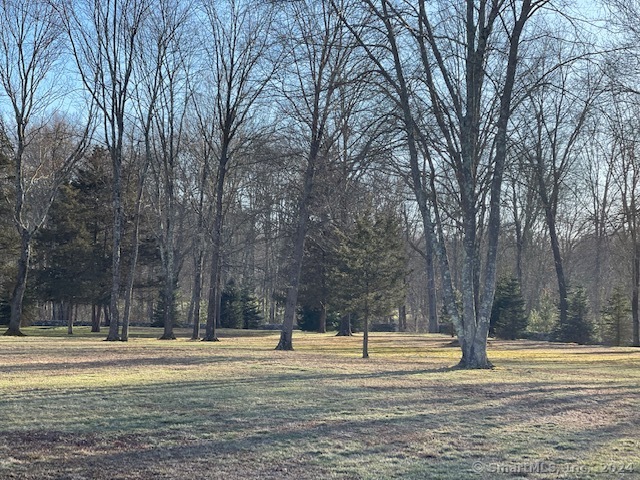 90 Redding Road Easton, CT 06612 - Photo 12 of 32 a view of a swimming pool with trees in the background