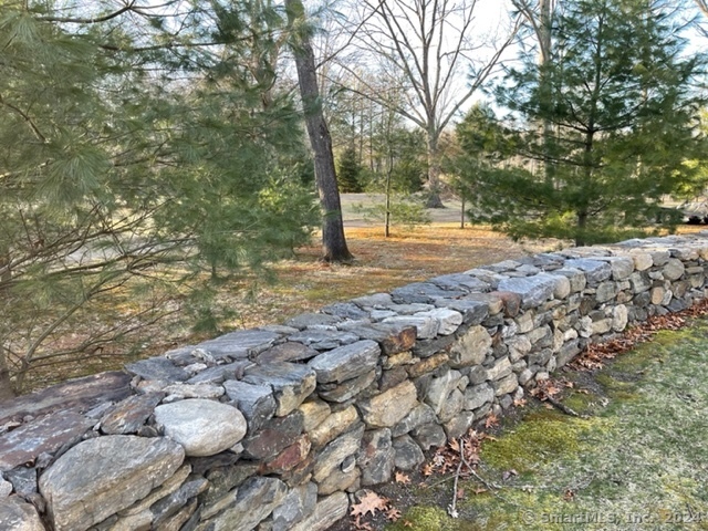 90 Redding Road Easton, CT 06612 - Photo 29 of 32 a view of a yard with plants and trees