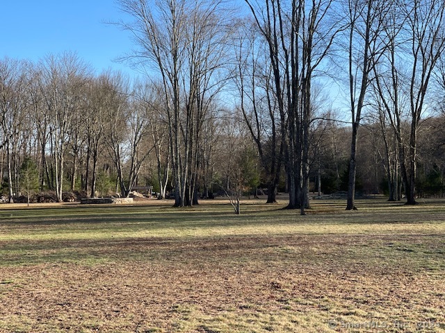 90 Redding Road Easton, CT 06612 - Photo 9 of 32 a backyard of a house with lots of green space and trees
