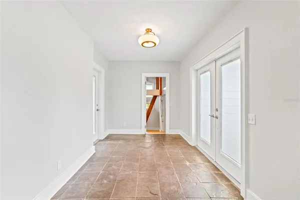 a view of an entryway