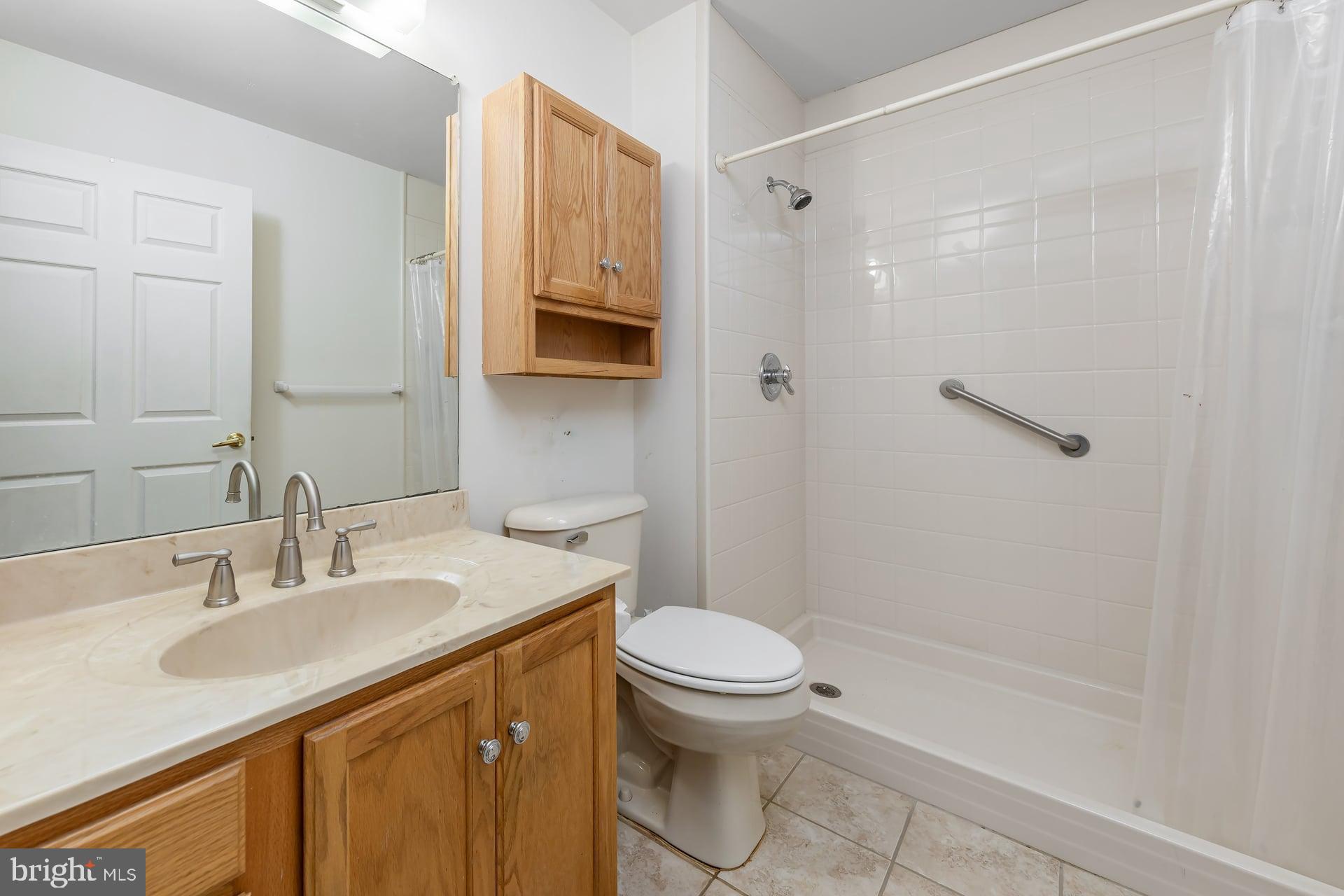 423 Country Way Mickleton, NJ 08056 - Photo 11 of 19 a bathroom with a sink a toilet and shower