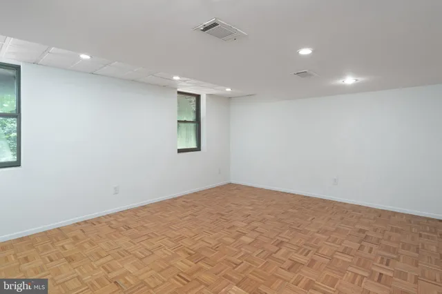 a view of empty room