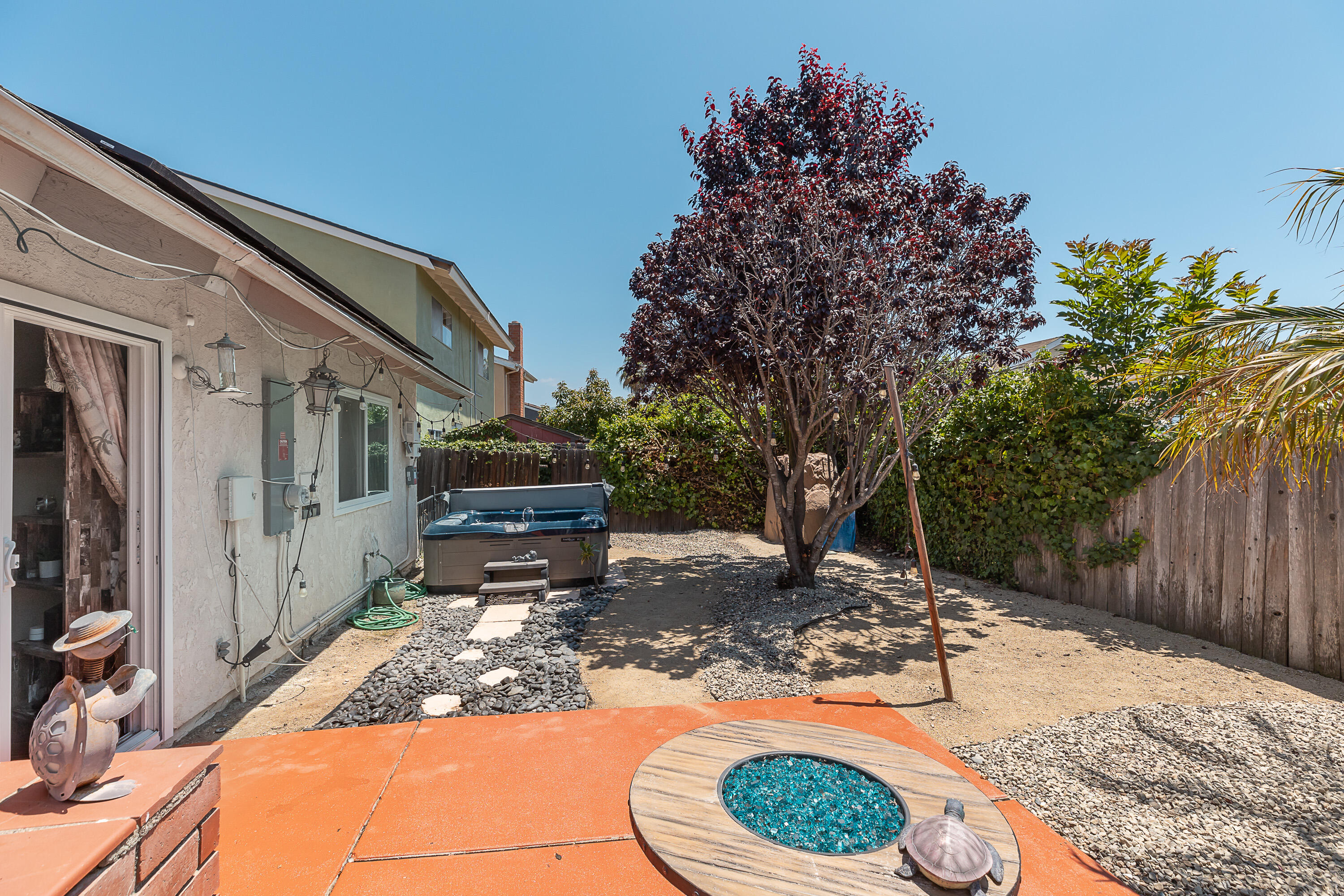 224 Hillview Drive Goleta, CA 93117 - Photo 12 of 20 a view of a backyard with plants and a patio