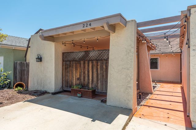 a view of a front door of house