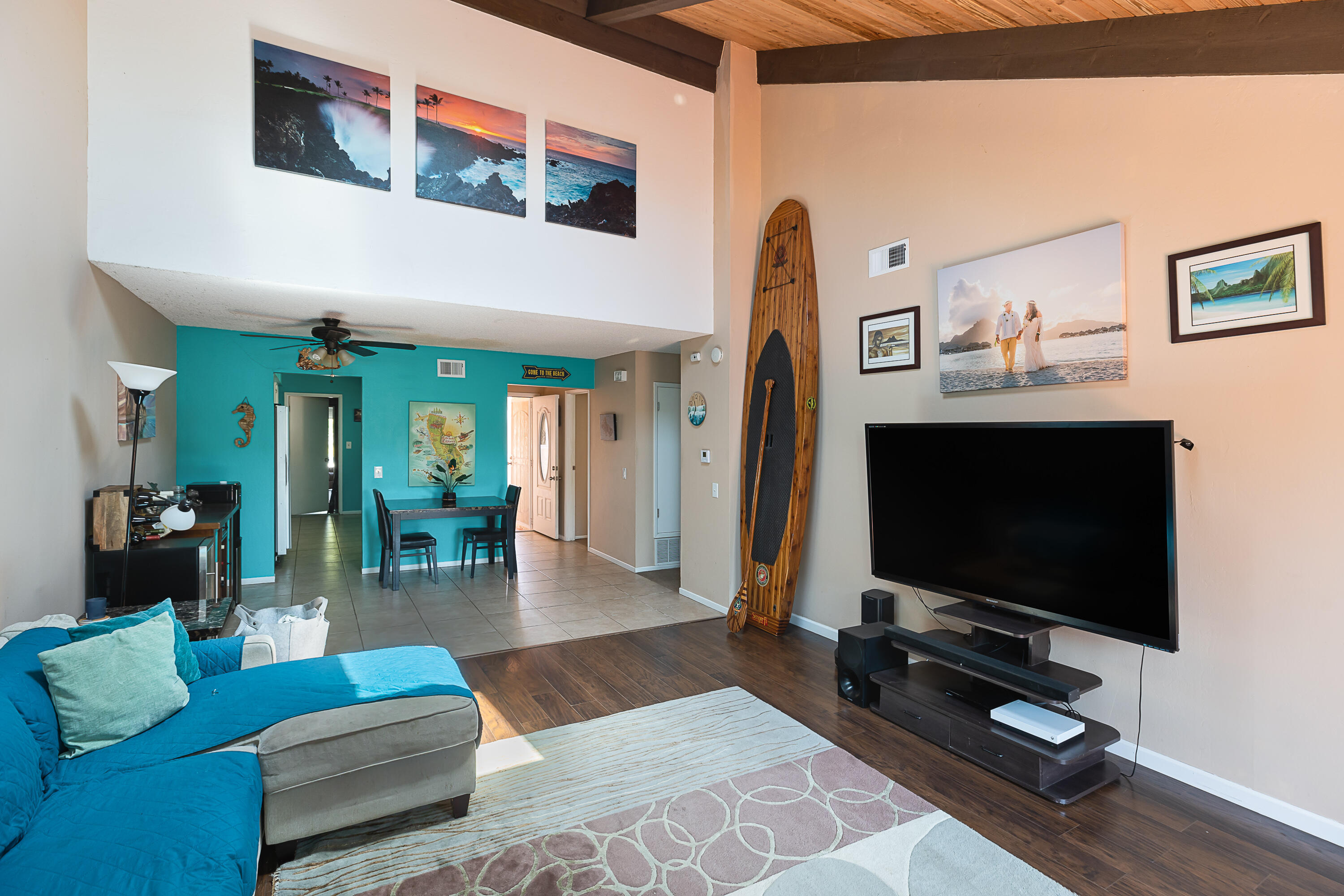 224 Hillview Drive Goleta, CA 93117 - Photo 5 of 20 a living room with furniture and a flat screen tv