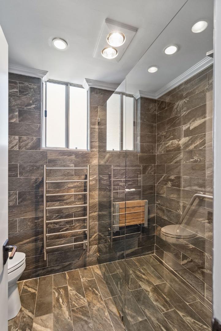 320 Vallejo Drive, Unit 41 Millbrae, CA 94030 - Photo 23 of 37 a bathroom with a toilet and a shower