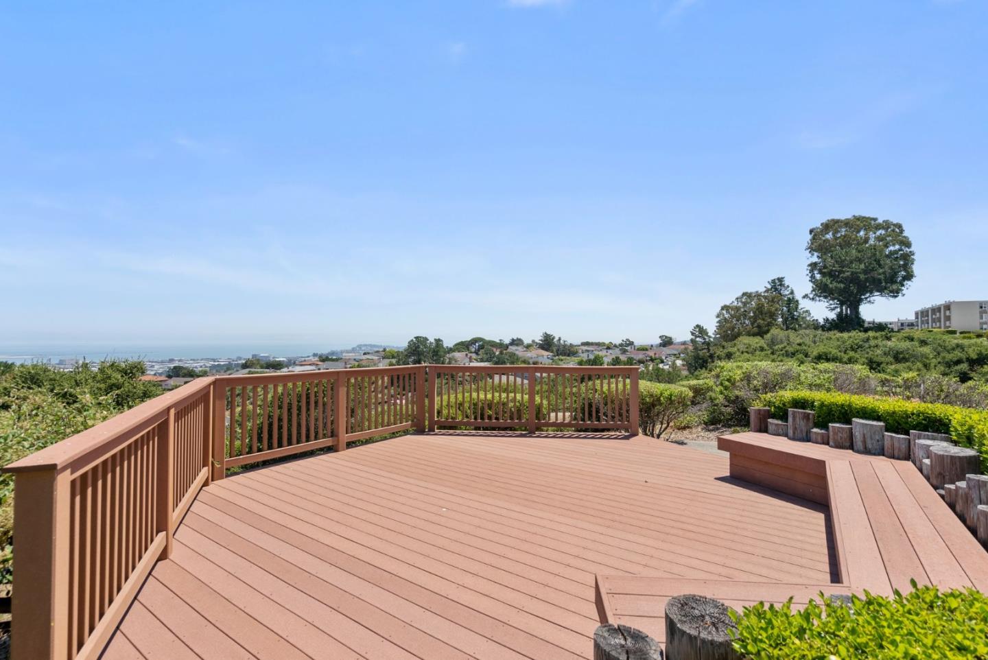 320 Vallejo Drive, Unit 41 Millbrae, CA 94030 - Photo 37 of 37 a balcony with wooden floor