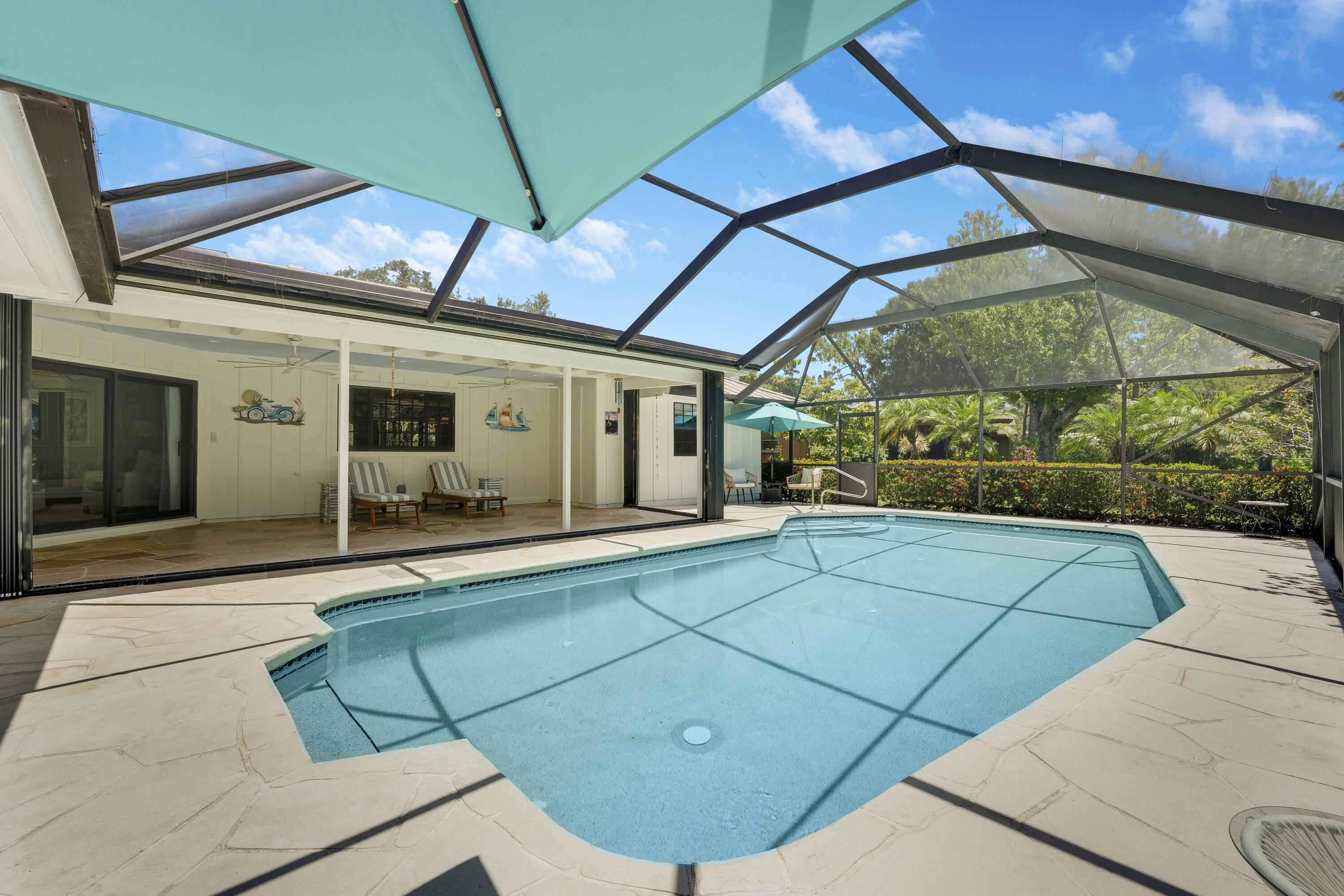 18784 Falcon Way Jupiter, FL 33458 - Photo 33 of 47 Screened Pool Area