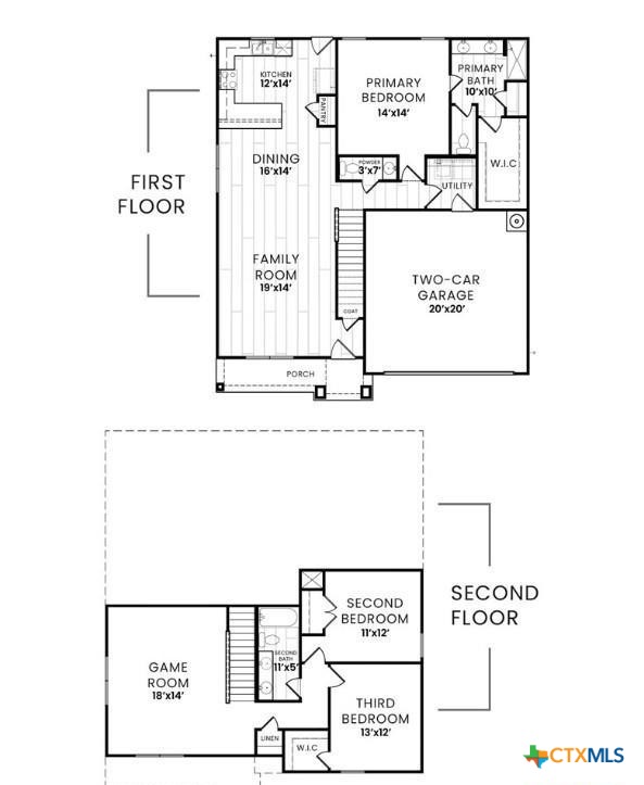 1007 Antelope Trail Temple, TX 76504 - Photo 29 of 29 Floor plan