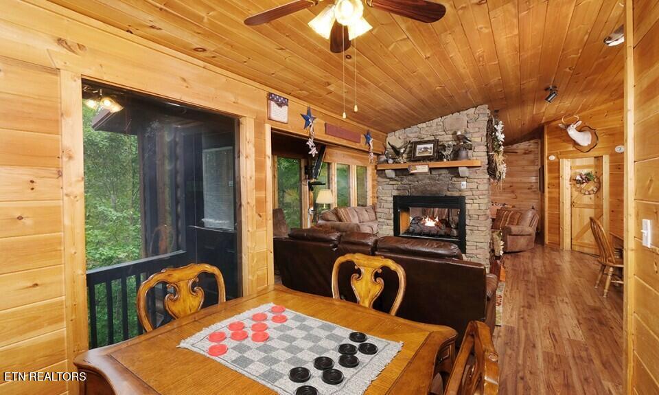 623 Iron Mountain Road Pigeon Forge, TN 37863 - Photo 5 of 45 pigeon-forge-cabin-rocky-top-kitchen-3