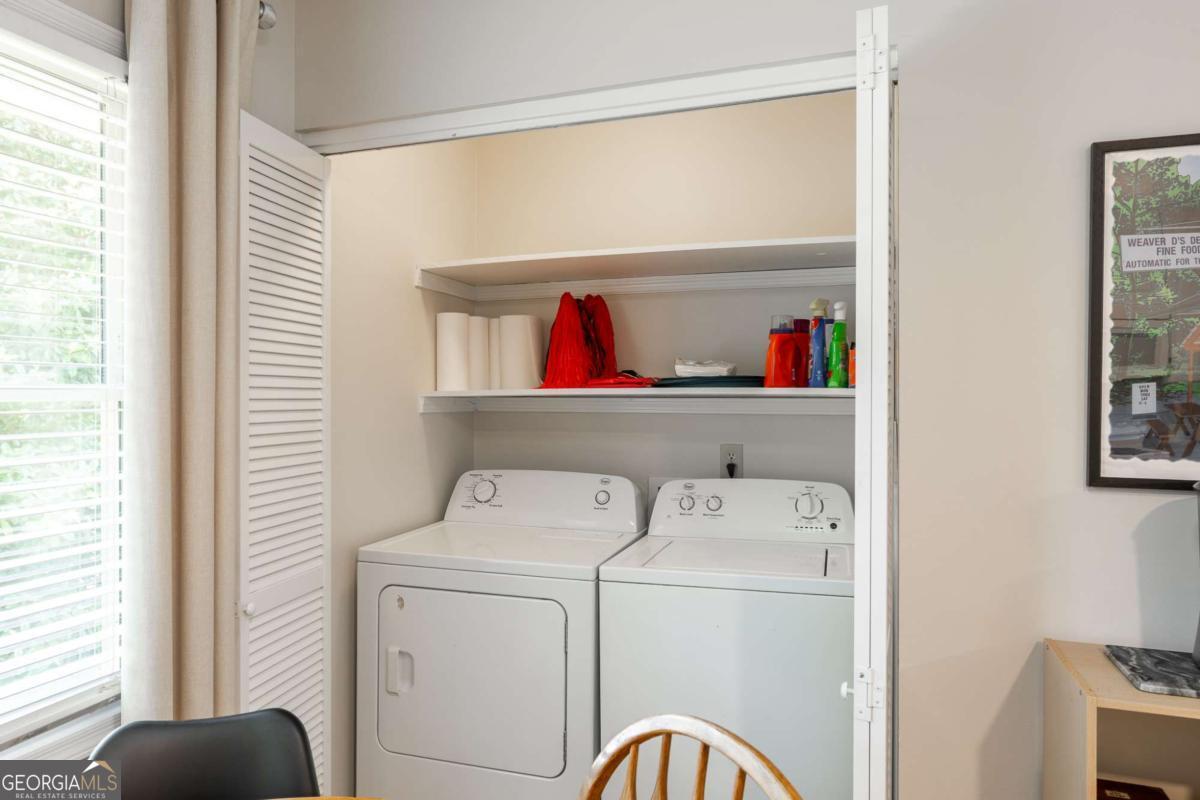168 Pearl Street Athens, GA 30601 - Photo 13 of 43 a utility room with dryer and washer