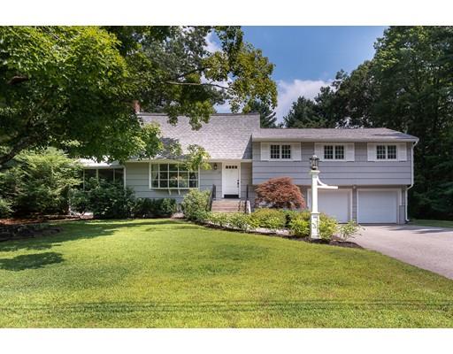 18 Austin Road Sudbury, MA 01776 - Photo 1 of 38 a front view of house with yard and green space