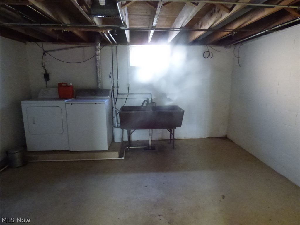 13709 Carpenter Road Garfield Heights, OH 44125 - Photo 16 of 22 Laundry Area