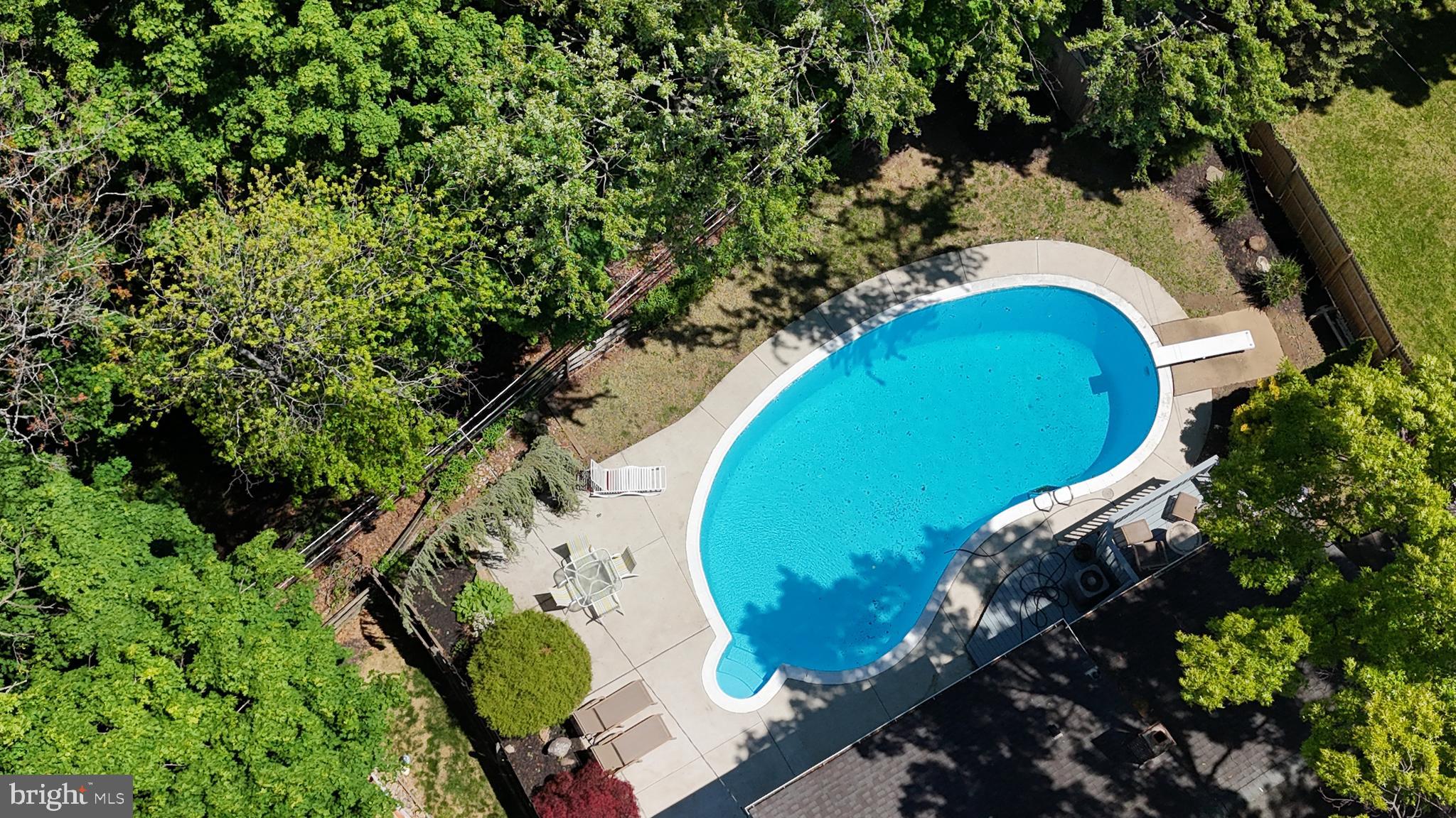 609 Mansfield Road Willow Grove, PA 19090 - Photo 67 of 68 an aerial view of a swimming pool