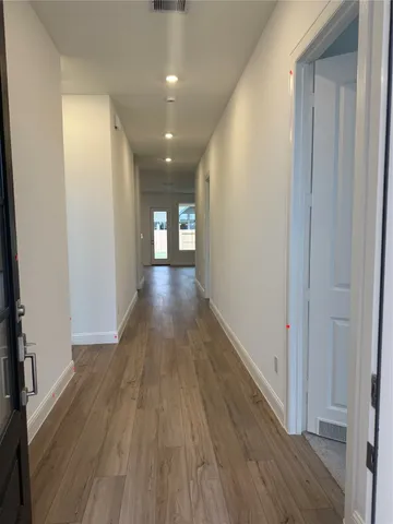 wooden floor in an empty room with wooden floor