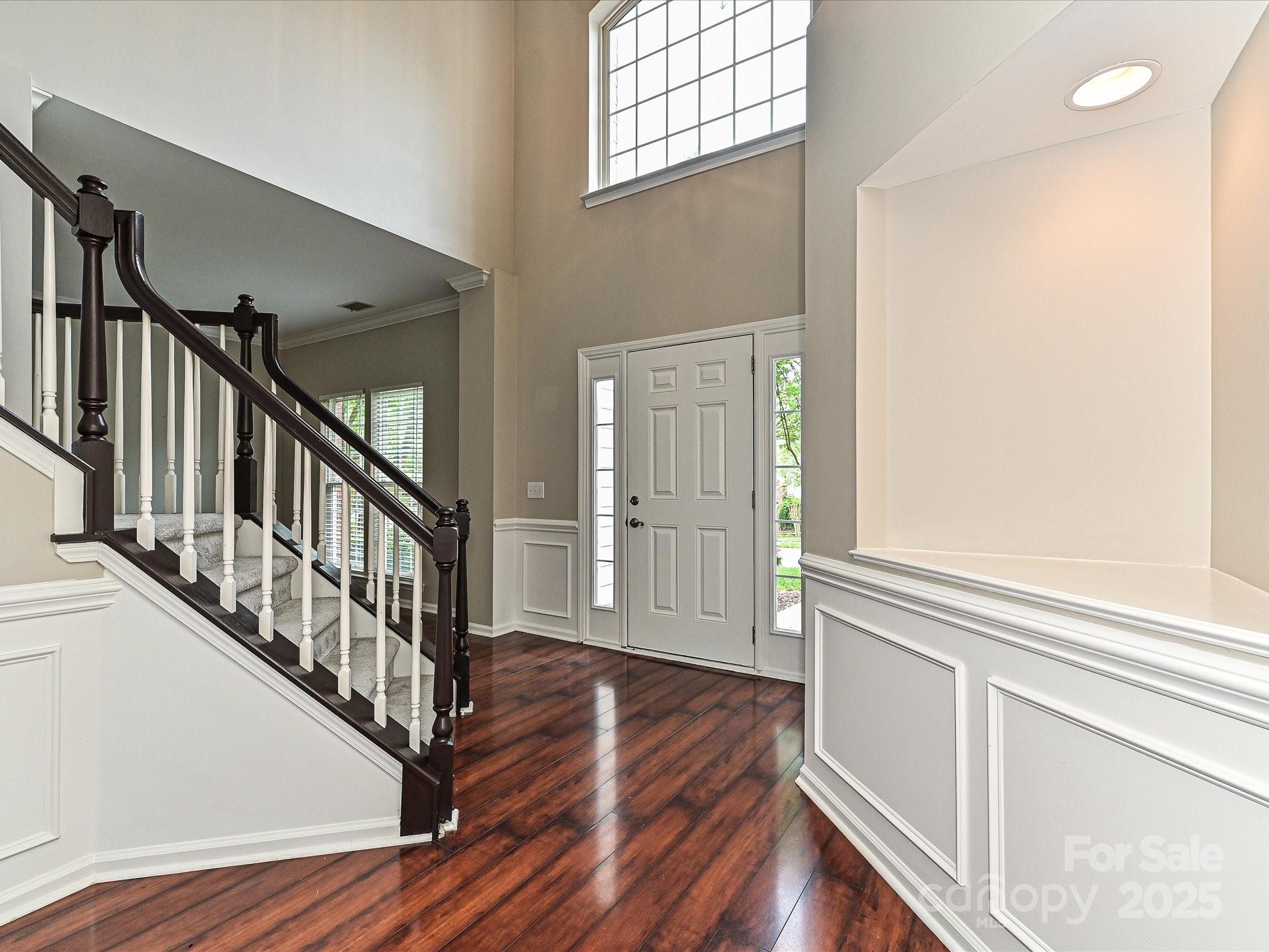 13237 Fremington Road Huntersville, NC 28078 - Photo 4 of 36 a view of an entryway with wooden floor