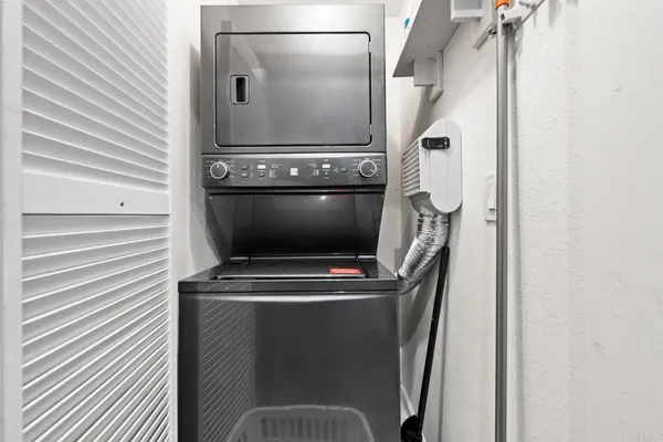 a close view of water heater room