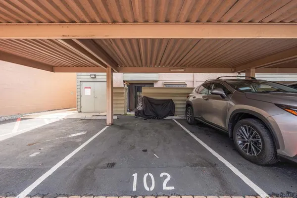 a view of garage