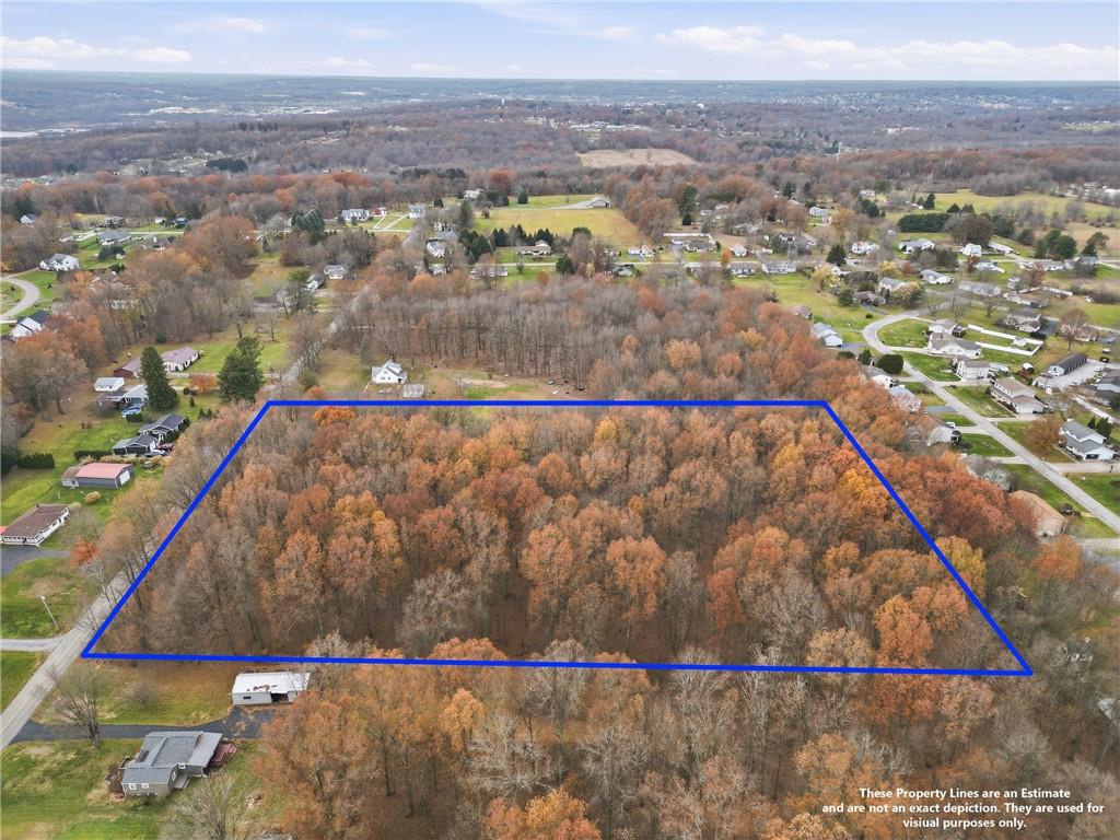 3489 Sample Road Hermitage, PA 16148 - Photo 12 of 33 an aerial view of residential houses with outdoor space