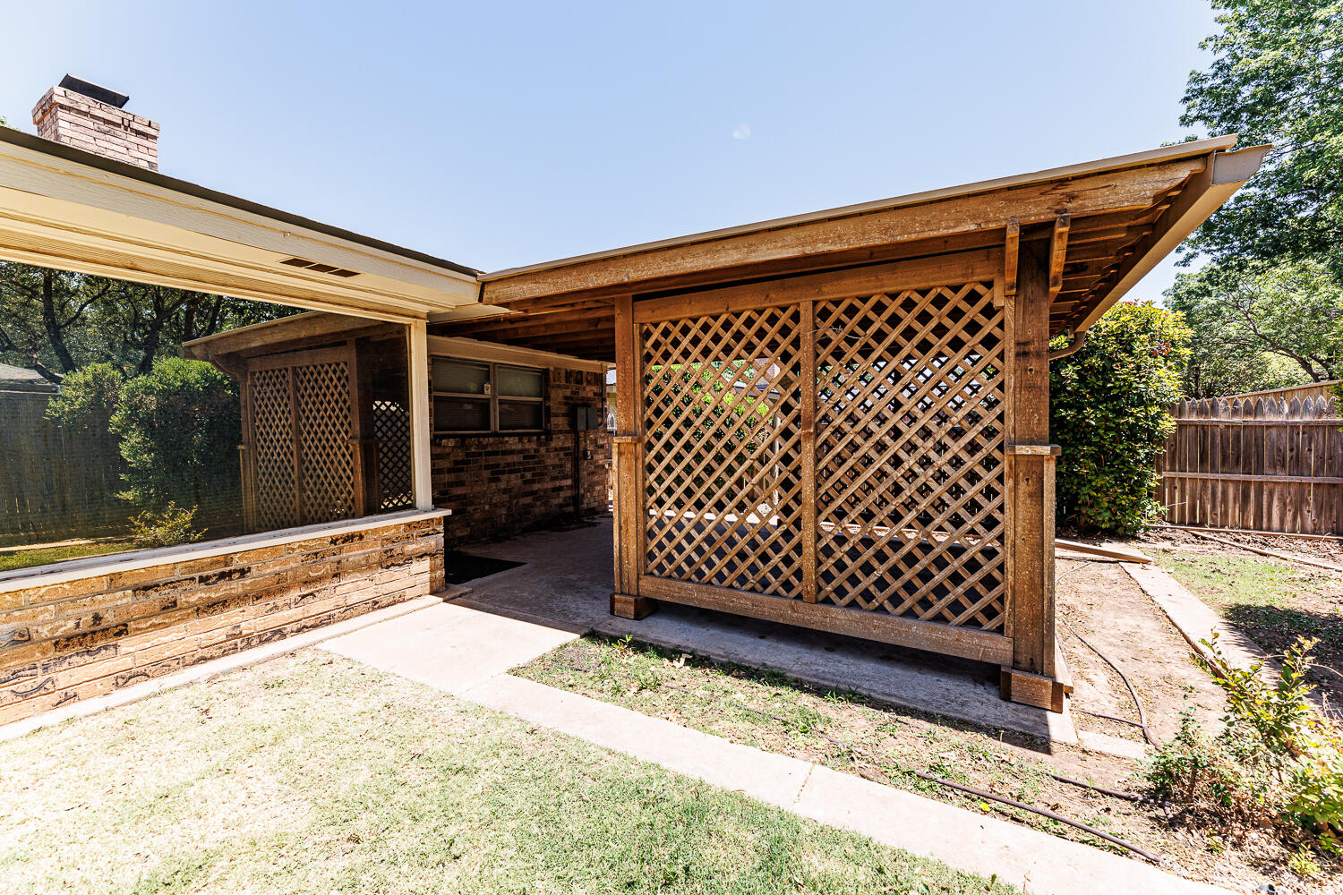 4419 79th Street Lubbock, TX 79424 - Photo 44 of 47 Covered Pergola on Patio