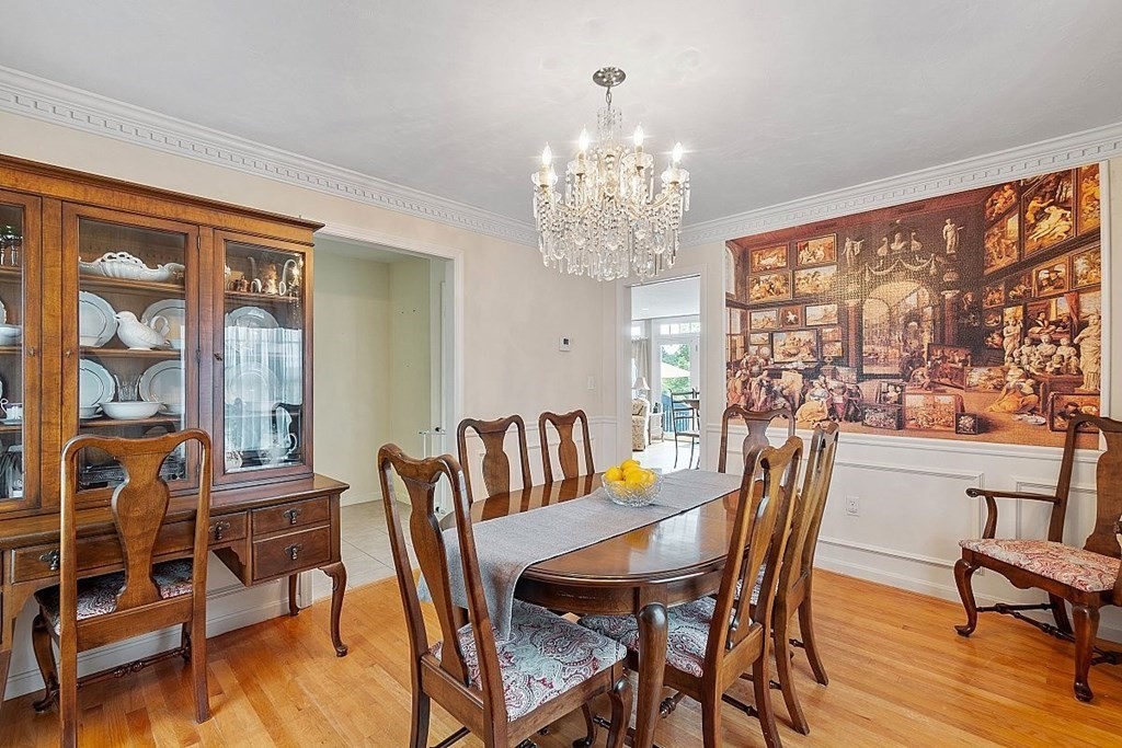 299 South Meadow Road Lancaster, MA 01523 - Photo 10 of 41 a view of a dining room with furniture window and outside view