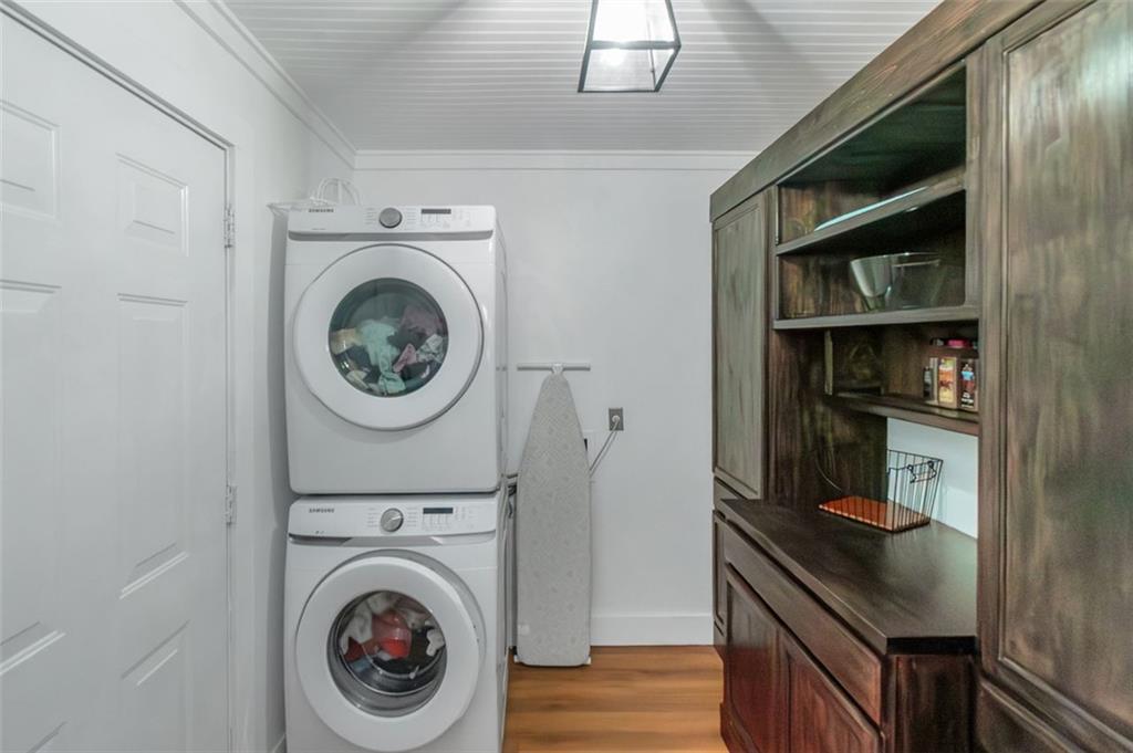 150 Mackey Road McDonough, GA 30252 - Photo 19 of 38 a view of washer and dryer in a utility room