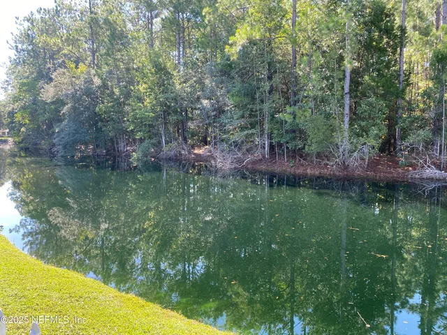 a view of house with garden and a yard