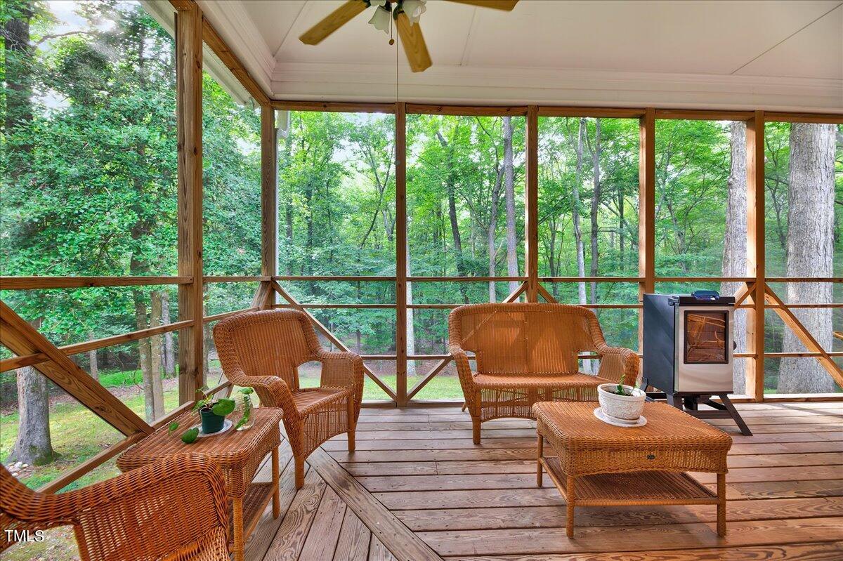 4710 Johnson Pond Road Apex, NC 27539 - Photo 31 of 39 Screened Porch