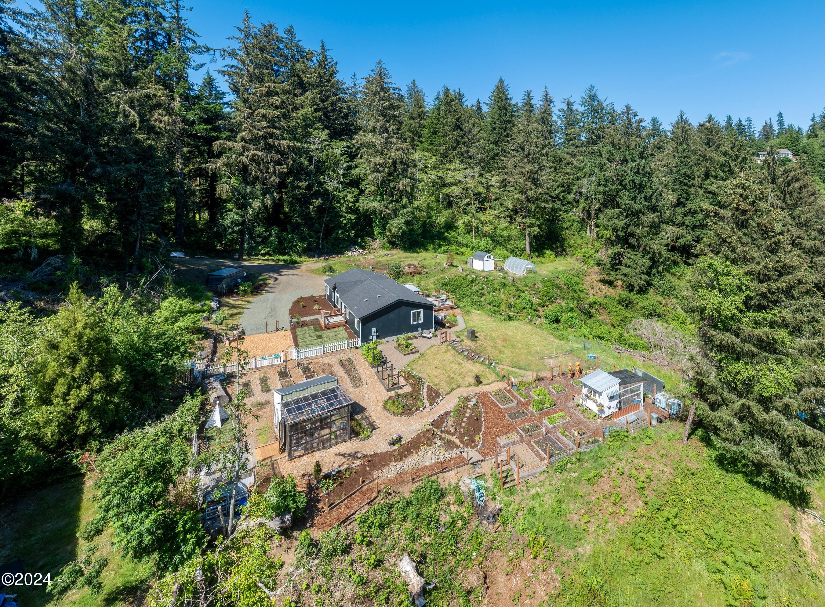405 Southeast John Nye Road Newport, OR 97365 - Photo 1 of 54 Gardens and Home