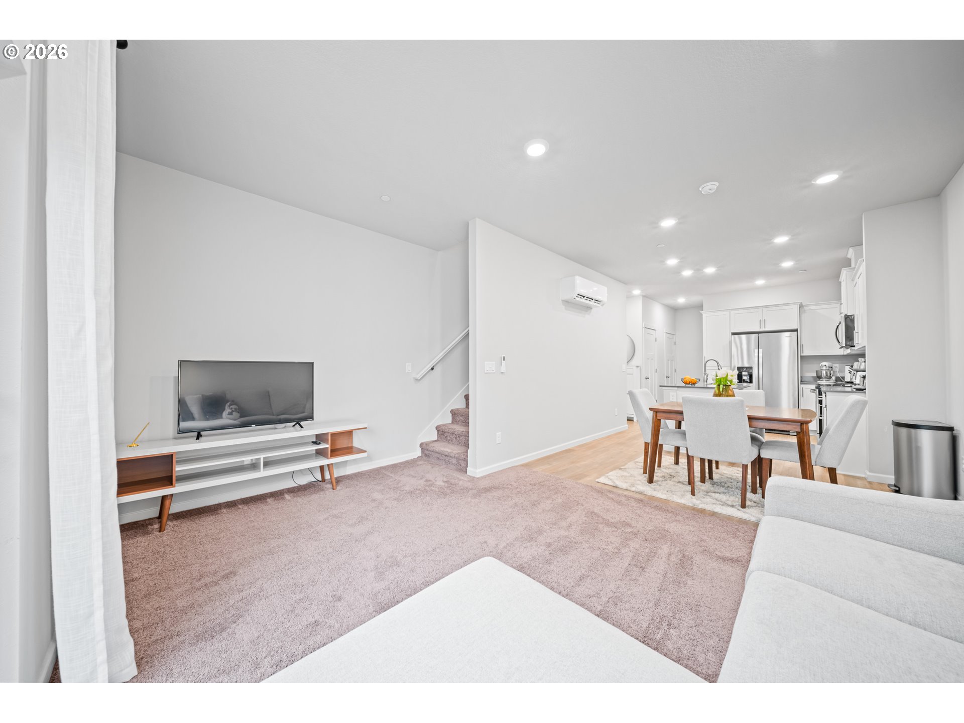 12043 Southeast High Creek Road, Unit E Happy Valley, OR 97086 - Photo 10 of 28 Living Room/Dining Room