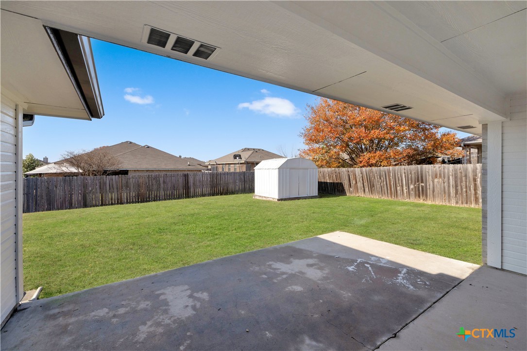 217 Timber Ridge Drive Nolanville, TX 76559 - Photo 20 of 25 a view of a back yard