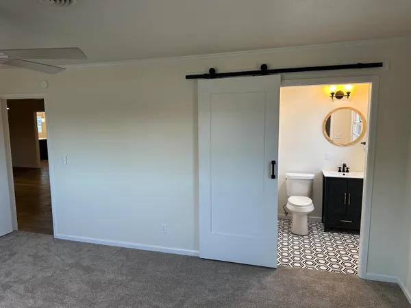 a view of empty room