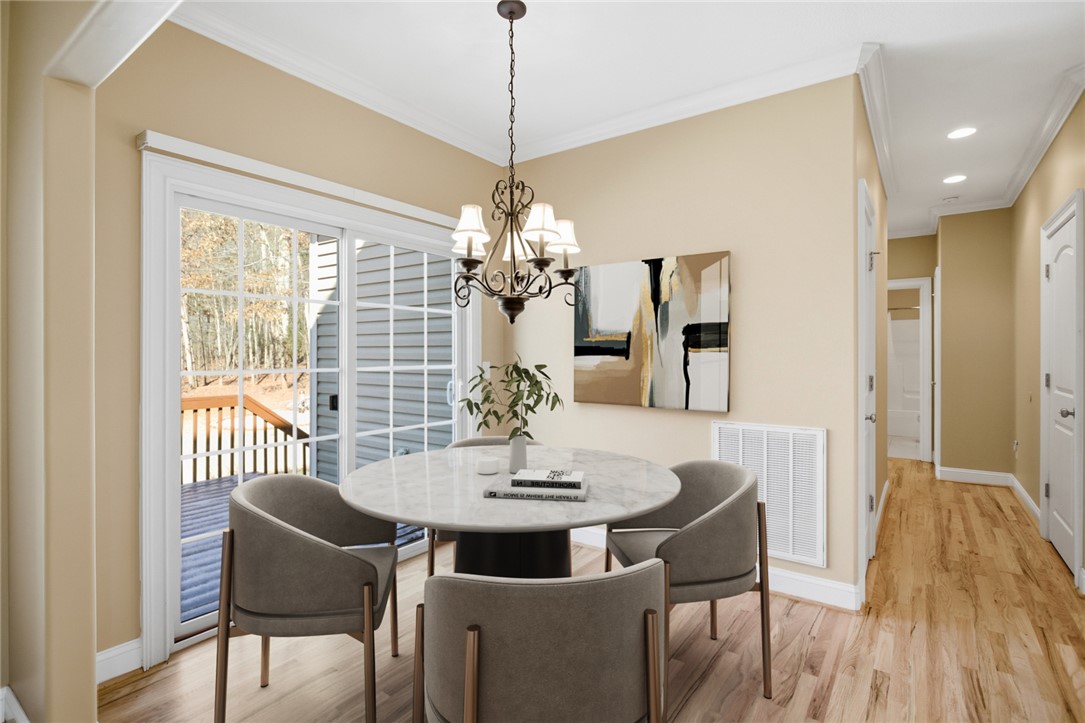 9069 Fairview Church Road Seneca, SC 29672 - Photo 12 of 48 Virtually staged Breakfast Nook.