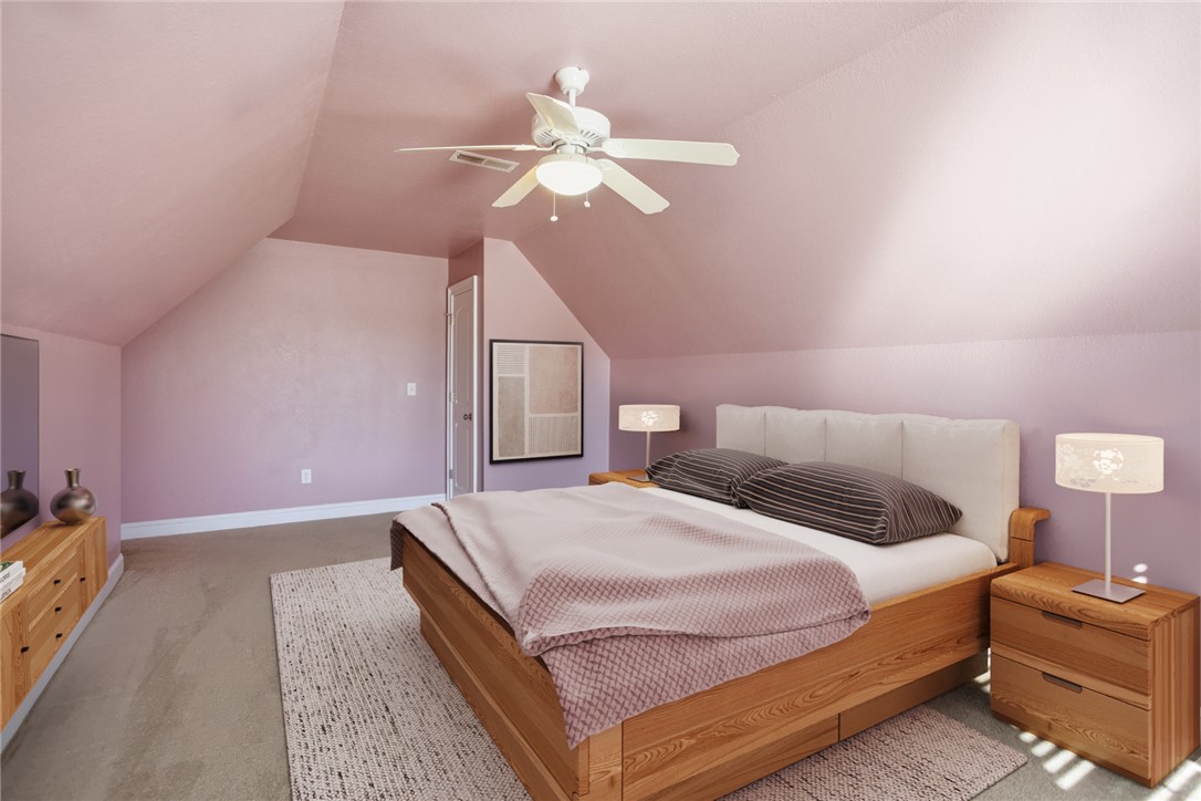 9069 Fairview Church Road Seneca, SC 29672 - Photo 28 of 48 Upstairs Fourth Bedroom.