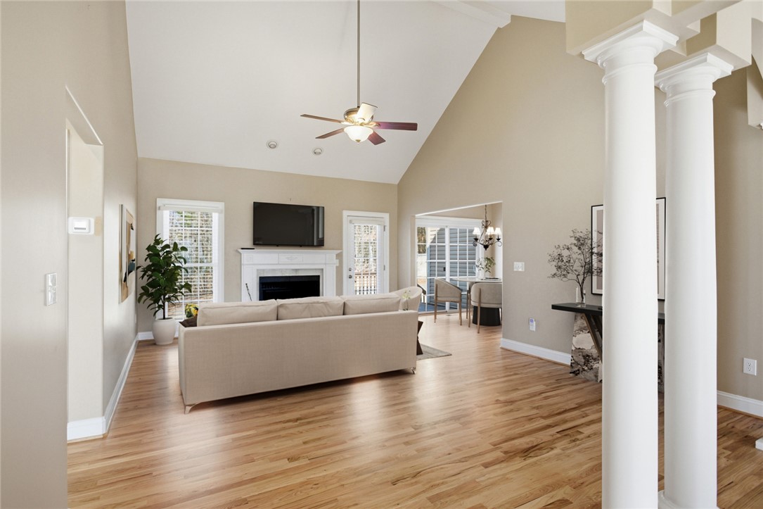 9069 Fairview Church Road Seneca, SC 29672 - Photo 4 of 48 Virtually staged Great Room.