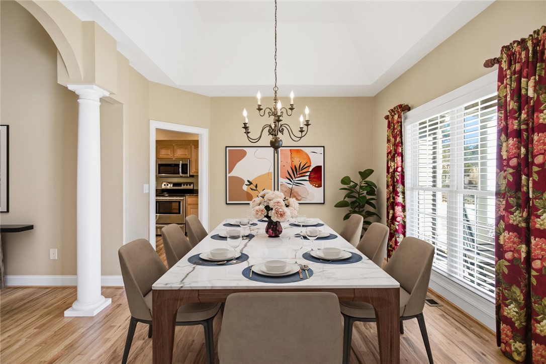 9069 Fairview Church Road Seneca, SC 29672 - Photo 9 of 48 Virtually staged Dining Room.