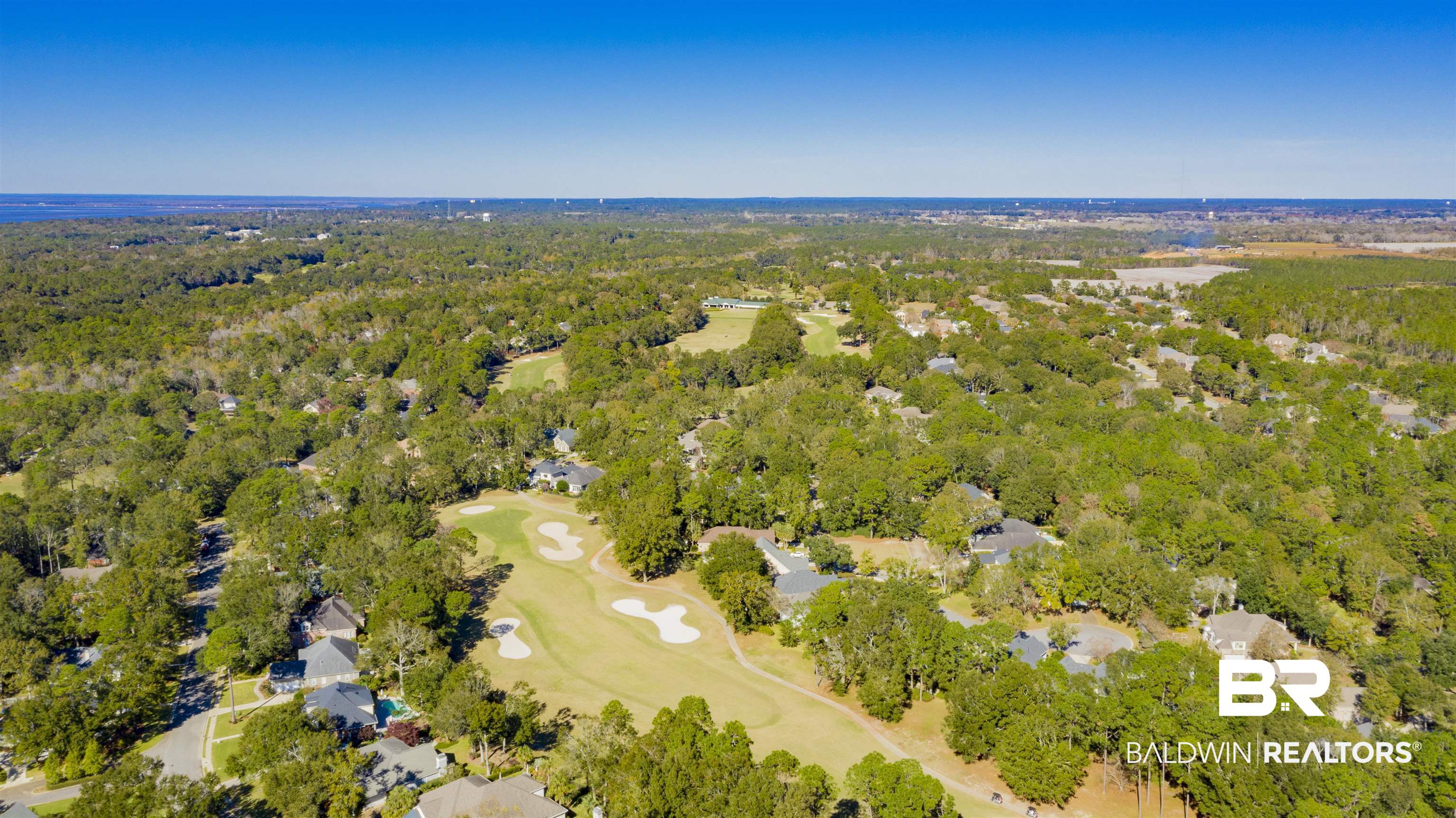 141 Old Mill Road Fairhope, AL 36532 - Photo 33 of 38 Golf Course Aerial View
