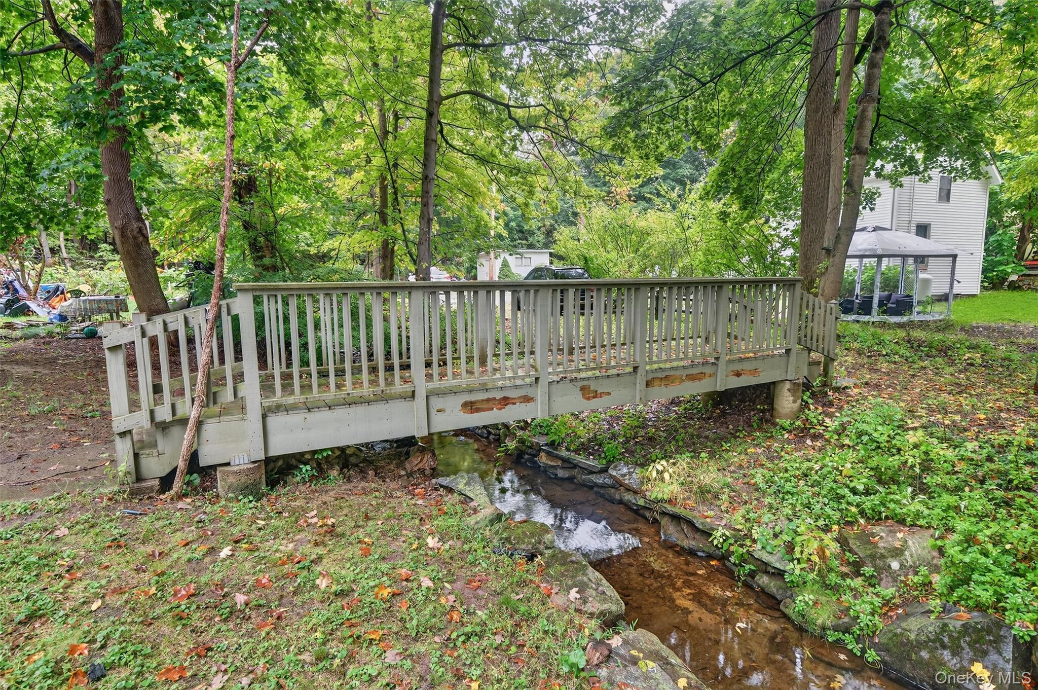 72 Smith Clove Road Central Valley, NY 10917 - Photo 30 of 35 Wooden terrace with a gazebo